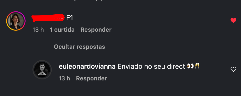 Comentários automáticos no Instagram